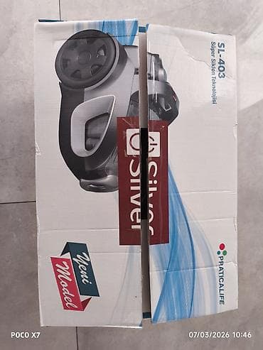 optimal tozsoran: Silver PraticaLife SL-403 tozsoran Xüsusiyyətlər: - Güc: 2600W - — 2