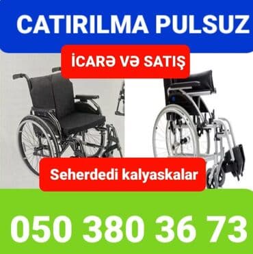 Boşqablar: Əlil arabasi icaresi her nov — 1