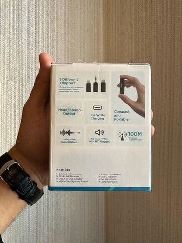 studio mikrofonu: "BoyaLink A1" yaxa mikrofonu. Original boya brendindən yaxa mikrafon — 4