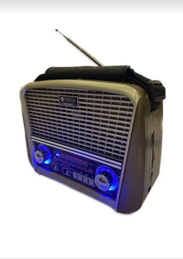fləşkart qiymətləri: Nostalji görünüşlü səs gücləndirici Fm radio Bluetooth USB flashkart — 8