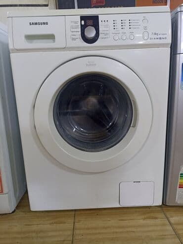 maşın soyducusu: Стиральная машина Samsung, 7 кг, Б/у, Автомат, Есть сушка, Нет кредита, Самовывоз — 4