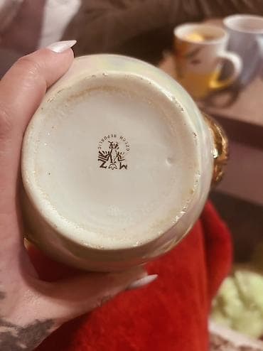 qehve desti: Qəhvə dəsti, Farfor, 6 nəfərlik — 2