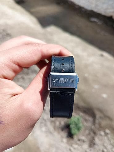 paslanmayan: Qol saatı, Hublot, rəng - Mavi — 3