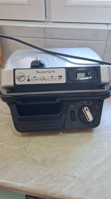 paltar yuyan masin gence: Qril Tefal, rəng - Qara, İşlənmiş, Ünvandan götürmə — 3