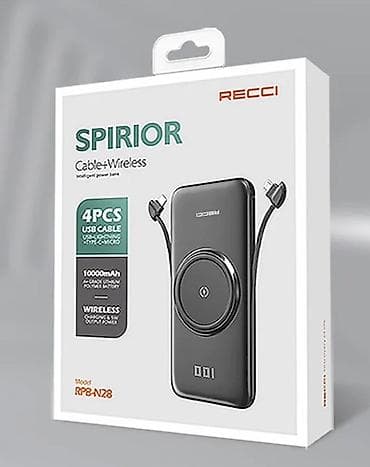 recci: RECCI Spirior RP8-N28 portativ enerji bankı Xüsusiyyətlər: - — 1