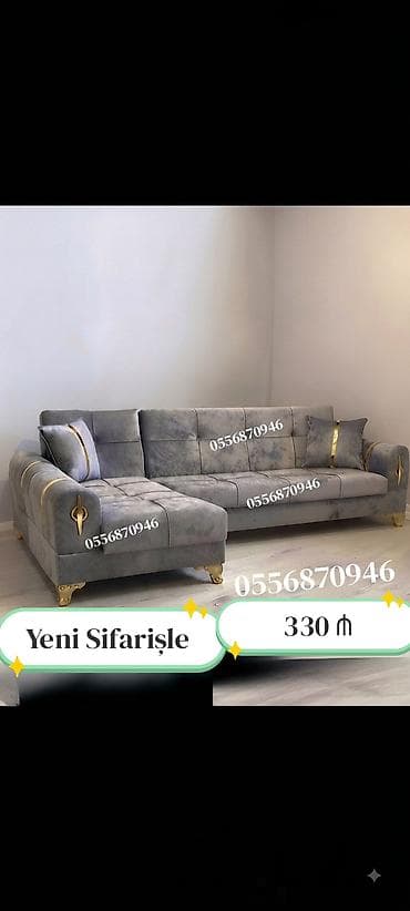 divan koşesi: Künc divan, Yeni, Açılan, Bazalı, Parça, Şəhərdaxili pulsuz çatdırılma — 2