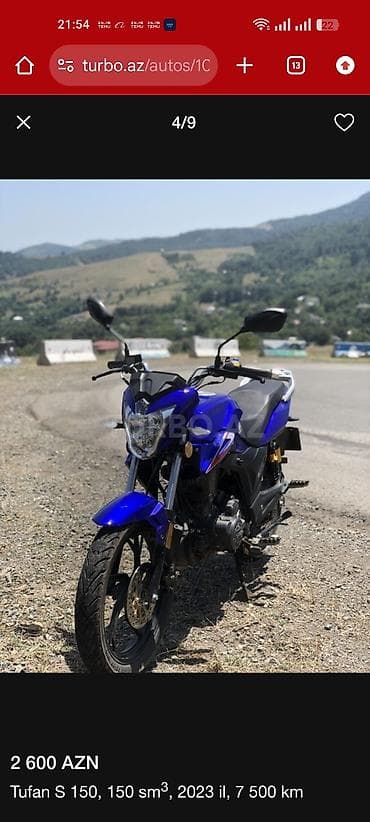 tufan 50s: Tufan 150 sm3, 2023 il — 3
