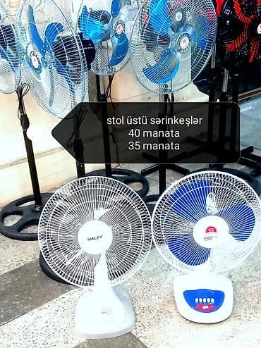 Elektronika: Stol üstü sərinkeşlər. Yeni. 35m+40m. Ünvan Amay ticarət mərkəzi — 1