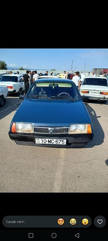 turbo az niva urban: LADA Samara (21099) sedan - Kuzov: 4 qapılı sedan, mavi rəng - — 7