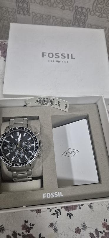 forrad saat: Qol saatı, Fossil, rəng - Gümüşü — 2