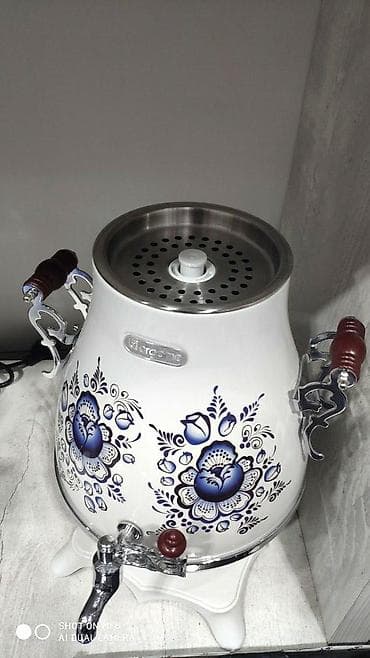 samavar ucuz: Elektrik samovar Bergamo made for Germany 6 litr tutumlu Termostatli — 4