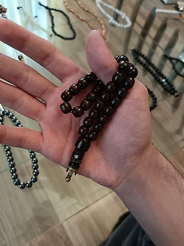 gumus tesbeh: Bazarda belə çeşid və belə qiymət yoxdur! ​Təbii daş, türmə işi, əl — 7