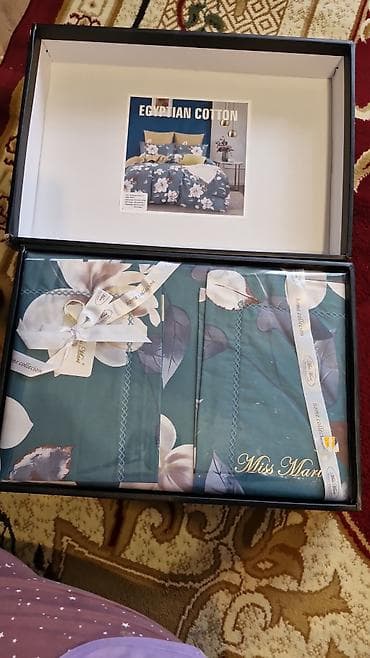 nur mebel: Miss Mari Home Textile – yataq dəsti, model WD219 (Euro ölçü) — 1