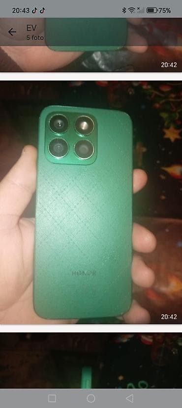 Honor X8b, 128 GB, rəng - Yaşıl, Sensor