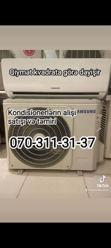 paltaryuyan temiri: Təmir, Split kondisionerlər, Quraşdırılma — 1