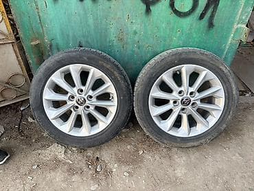 byd disk teker: Toyoto corolla 2024 ci ilin orjinal disk tekerleri,hec bir problemi — 1