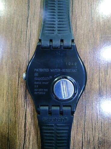 irshad telecom is saatlari: Saat Swatch orginaldi.
Hec bir problemi yoxdu islekdi — 2