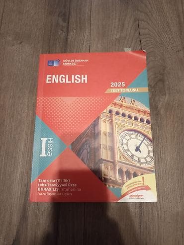 dunya xertesi: İngilis dili testləri Testlər 5 azn Hüseynova Dünya 7 azn Gülnarə — 4