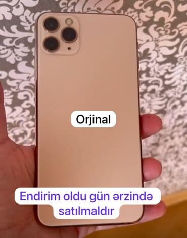 vip iphone 11: IPhone 11 Pro Max, Qızılı — 1