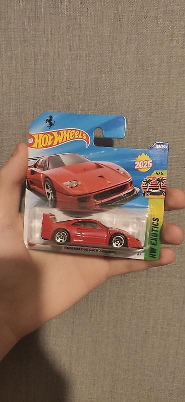 Velosiped ehtiyyat hissələri: Hot Wheels – Ferrari F40 (HW Exotics seriyası) alıcıya cüzi endirim — 4