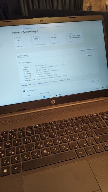 notebook 4 ram: İşlənmiş HP 15.6 ", AMD Ryzen 5, 256 GB, Ünvandan götürmə — 3