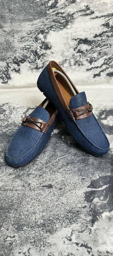 ayaqqabı razmerləri: Джинсовые макасины Голандского бренда ALDO . Размер 44-43 — 4