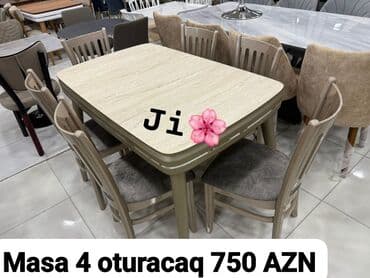 раскладной стол на кухню: Квадратный стол, Для кухни, 4 персоны, Раскладной, Турция — 1