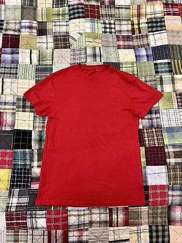 Futbolkalar: Futbolka, H&M, M, rəng - Qırmızı — 3