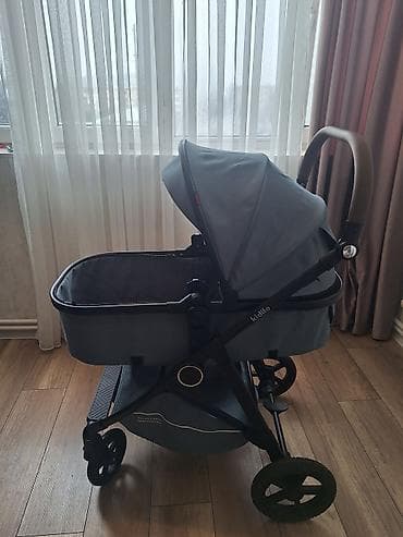 Коляски: Классическая прогулочная коляска, Kidilo, Б/у — 4