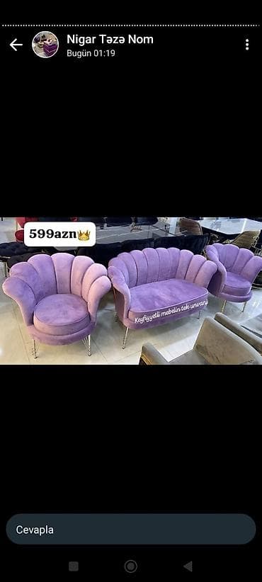 Yeni, Divan, 2 kreslo