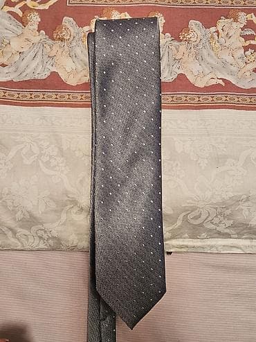 yun paltar: Qalstuk, rəng - Gümüşü — 1