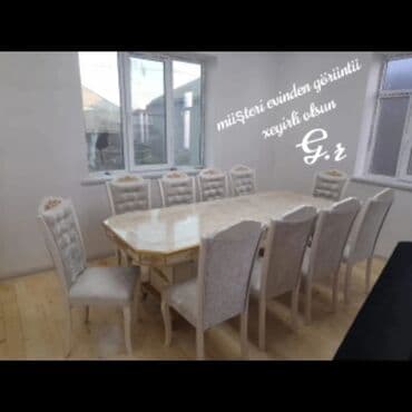 Masa dəsti yenidi rəng seçimi var qiyməti 499 manata pulsuz çatdırılma