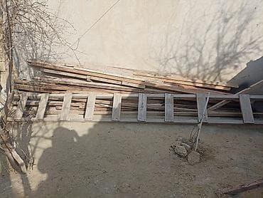 Taxta materialları və taxta nərdivan Məhsul xüsusiyyətləri: -