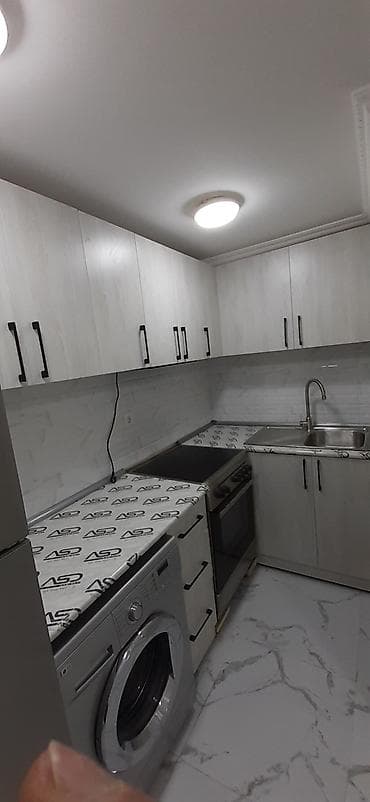 Yeni Yasamalda albalı uşaq baxçası ilə üzbəüz binada. Bütün — 4