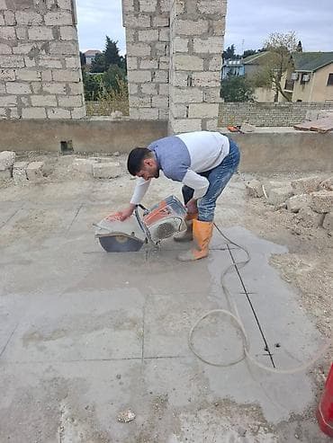 santexnik xirdalan: Beton kəsimi və deşilməsi xidməti - Armaturlu beton, dəmir-beton, daş — 2