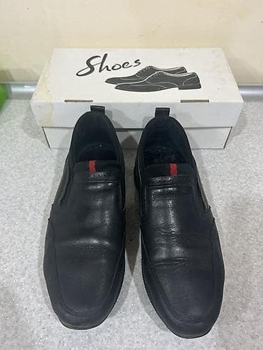 b class makasin: Qara rəngli kişi slip-on ayaqqabıları - Stil: Klassik slip-on — 2