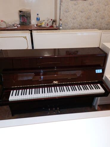 yamaha piano qiymeti: Pianino RÖSLER Cexiya stehsalı. Əla vəziyyədə. Cadrılma və köklənmə — 1