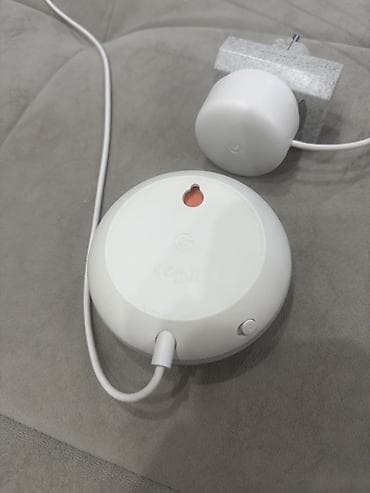 iphone xa max: Google Nest Mini (2-ci nəsil) ağıllı dinamik - Rəng: Açıq boz (chalk) — 1