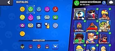 Детский мир: Brawl Stars hesabı - Kupa: 43 497 - Kupa Yolu nişanı: II - Profil — 3