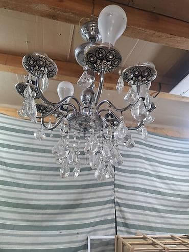 isig: Çılçıraq, 6 lampa, Metal — 3