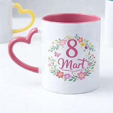 8 marta aid şəkillər: Fincanlar, rəng - Ağ, Keramika, 1 əd, 300 ml, Azərbaycan — 2