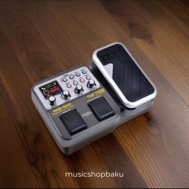 fitar gitara: Nux MG100 gitara pedal

#gitara#pedal#guitarprocessor#gitaraprosessor — 1