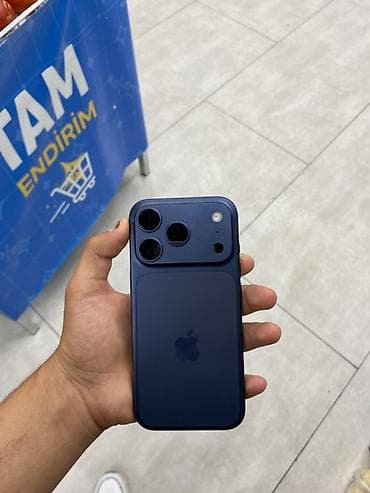 IPhone 17 Pro, 256 GB, Mavi, Face ID lalafo.az -da IPhone 17 Pro, 256 GB, Mavi, Face ID