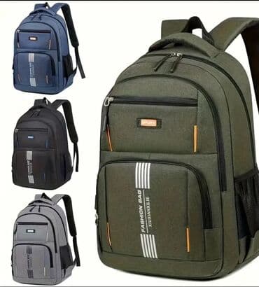 Şəhər, məktəb və səyahət üçün çoxbölməli “Fashion Bag” bel çantası -