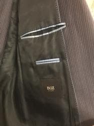 göy rəngli kişi cemperləri: Kostyum 52 razmer(italiya istehsali) yaxsi veziyetdedir(Baqozza) tund — 3