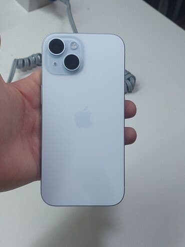 IPhone 15, 128 GB, Ağ, Face ID