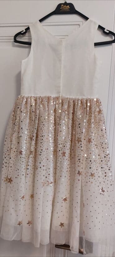 детские вещи из кореи: Детское платье, Праздничное, 8 - 9 лет, H&M — 4