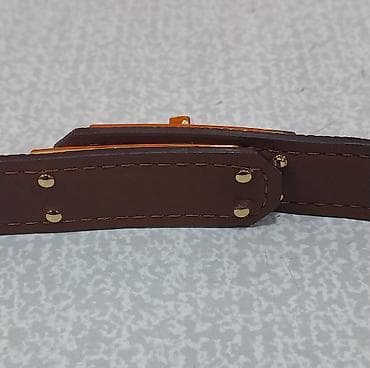 Zərgərlik əşyaları: Kəmər, Təbii dəri, Yeni — 5