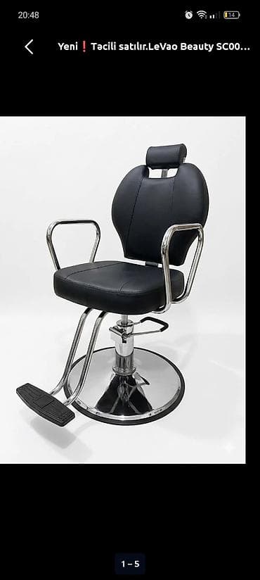 Yeni, Saş kəsimi kreslosu