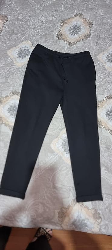 yaşıl şalvar: Yarım klassik Şalvar, Zara, S, rəng - Qara — 1